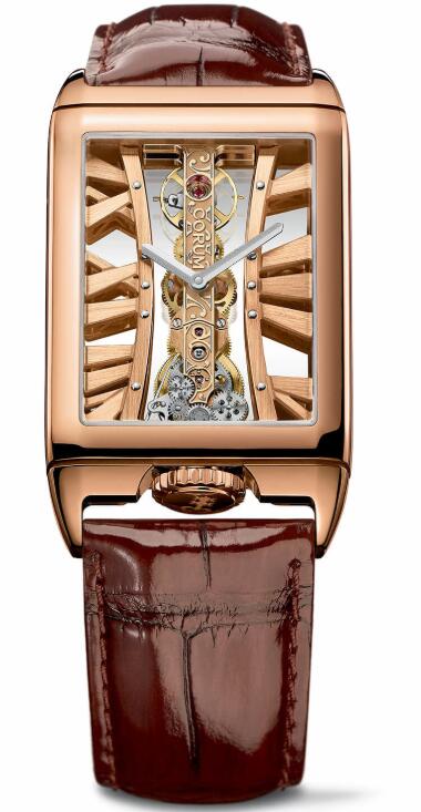 Corum GOLDEN BRIDGE RECTANGLE B113/03044–113.050.55/0F02 MX55R Replica watch